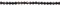 CousinDIY Glass Strand Splattered Glass 28.5in/72.4cm-Brown & White